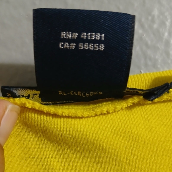 Polo by Ralph Lauren Women's Yellow Top‎ - Picture 8 of 8